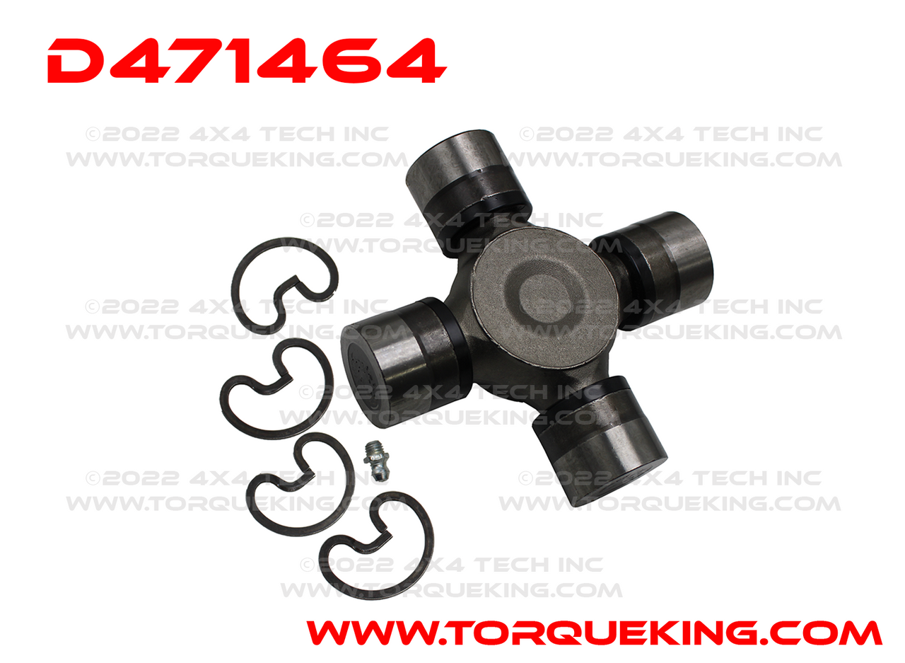 D471464 Greaseable 1550 Series U-Joint for 2013-2018 Ram HD Trucks Torque King 4x4