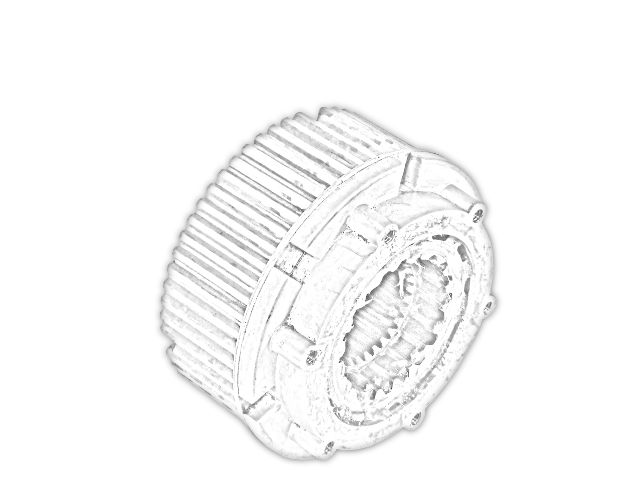 TK20739 1995-1997 Ford F250, F350 Manual Hub Lock Body, 6 screw holes Torque King 4x4