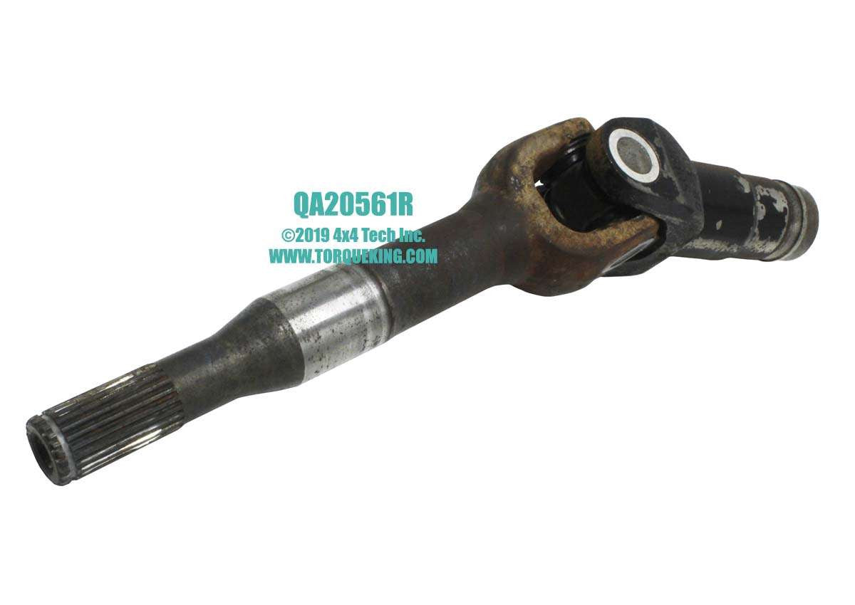 QA20561R Reconditioned Dana 28IFS Right Diff Output Shaft & Slip Yoke Assembly Torque King 4x4