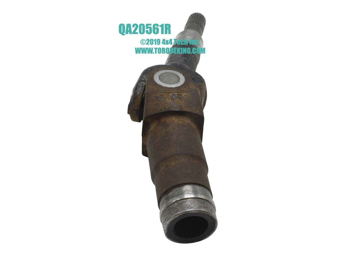 QA20561R Reconditioned Dana 28IFS Right Diff Output Shaft & Slip Yoke Assembly Torque King 4x4