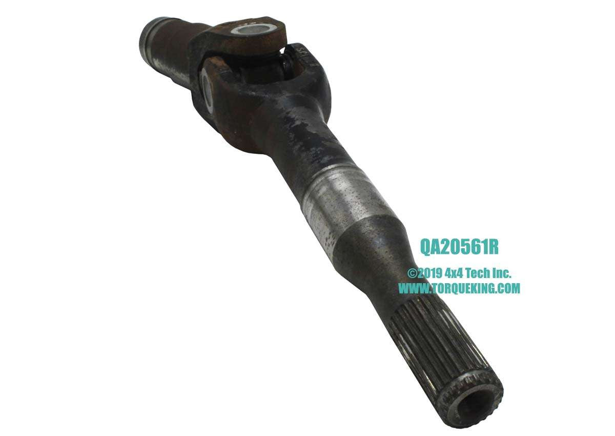 QA20561R Reconditioned Dana 28IFS Right Diff Output Shaft & Slip Yoke Assembly Torque King 4x4