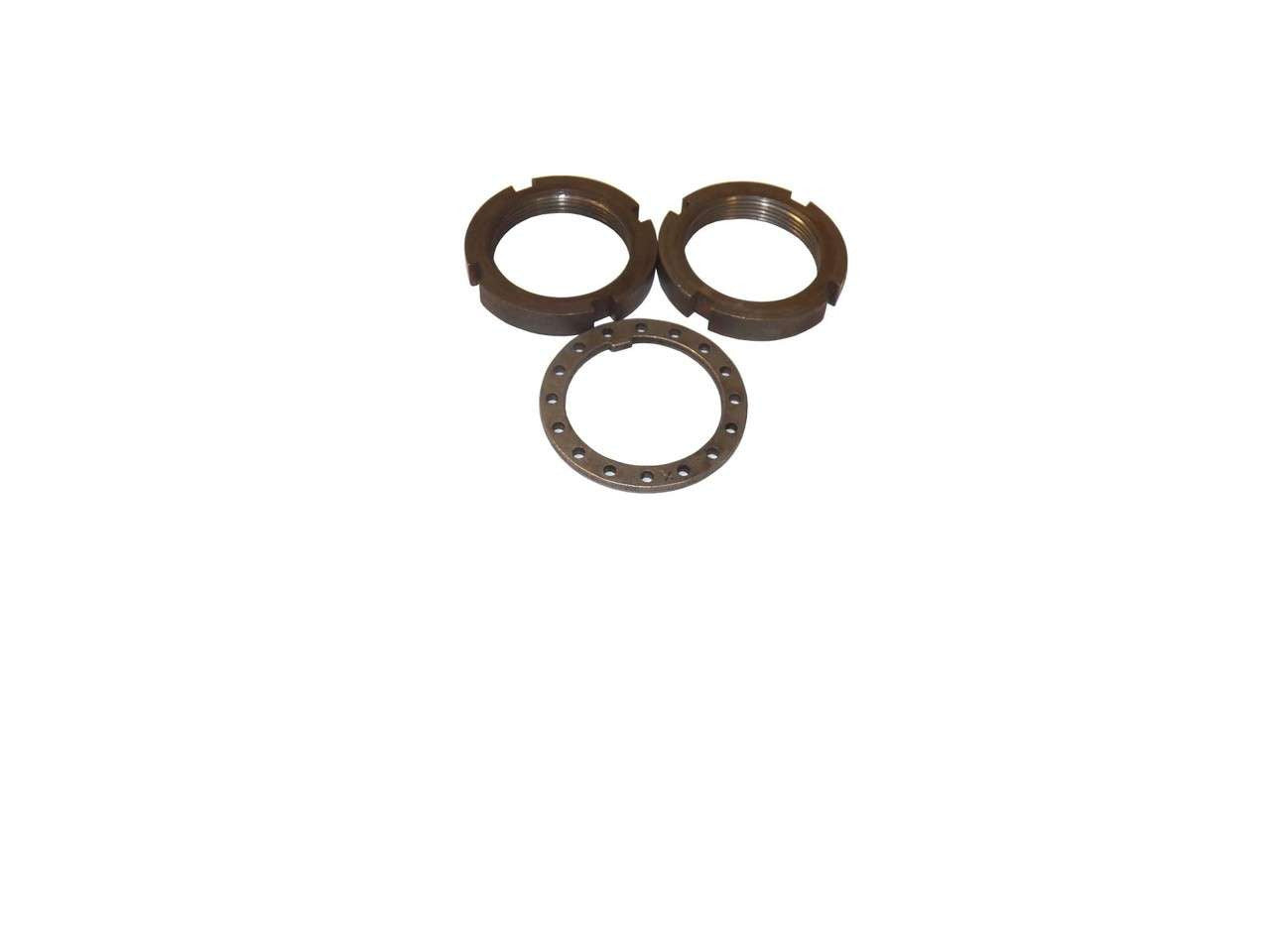 QA4727U Good Used 4 Slot Front Spindle Nut Kit Torque King 4x4