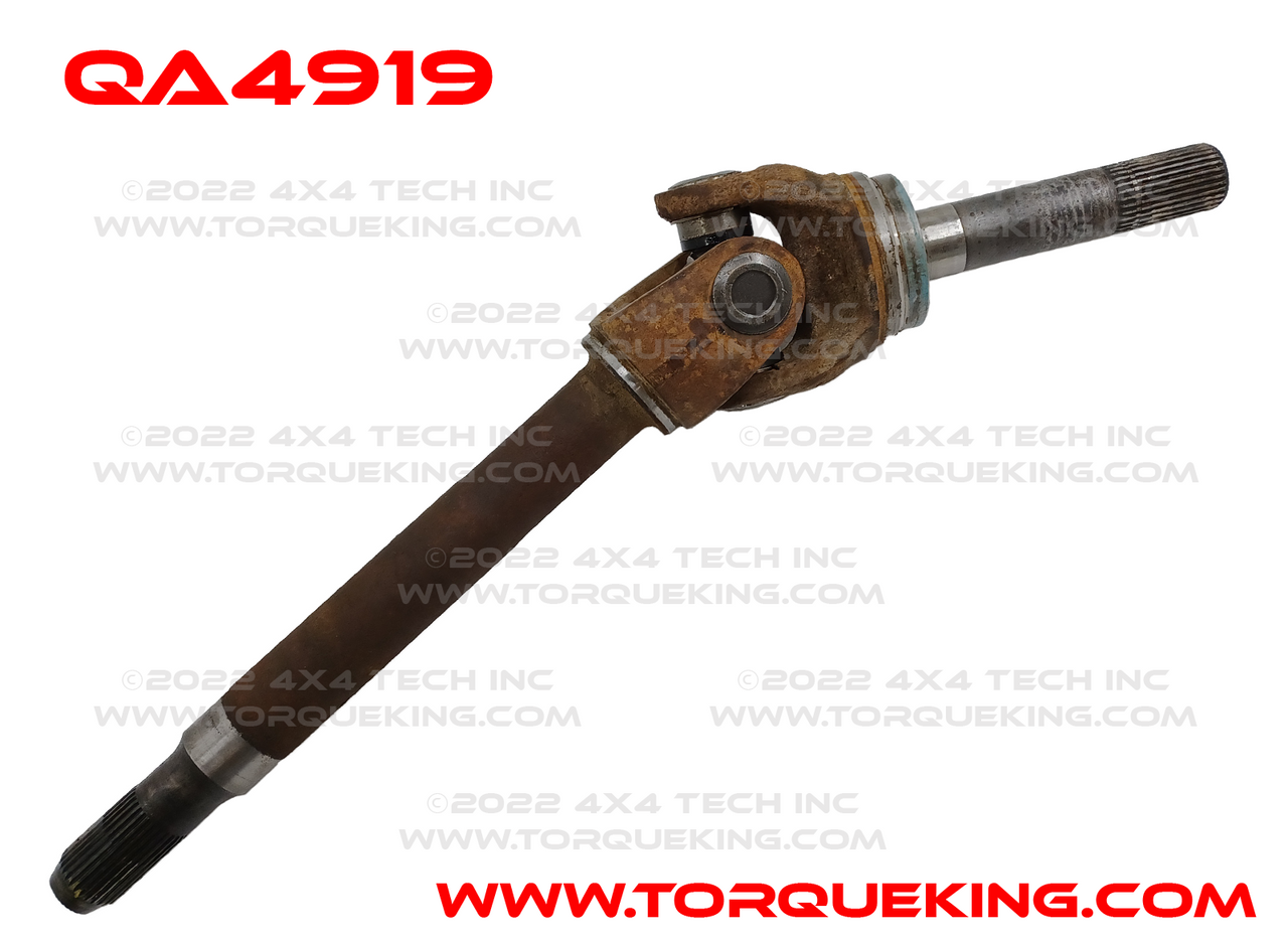 QA4919 Good Used 1999-2005 Ford Dana 50 Left Axle Shaft Assembly Torque King 4x4