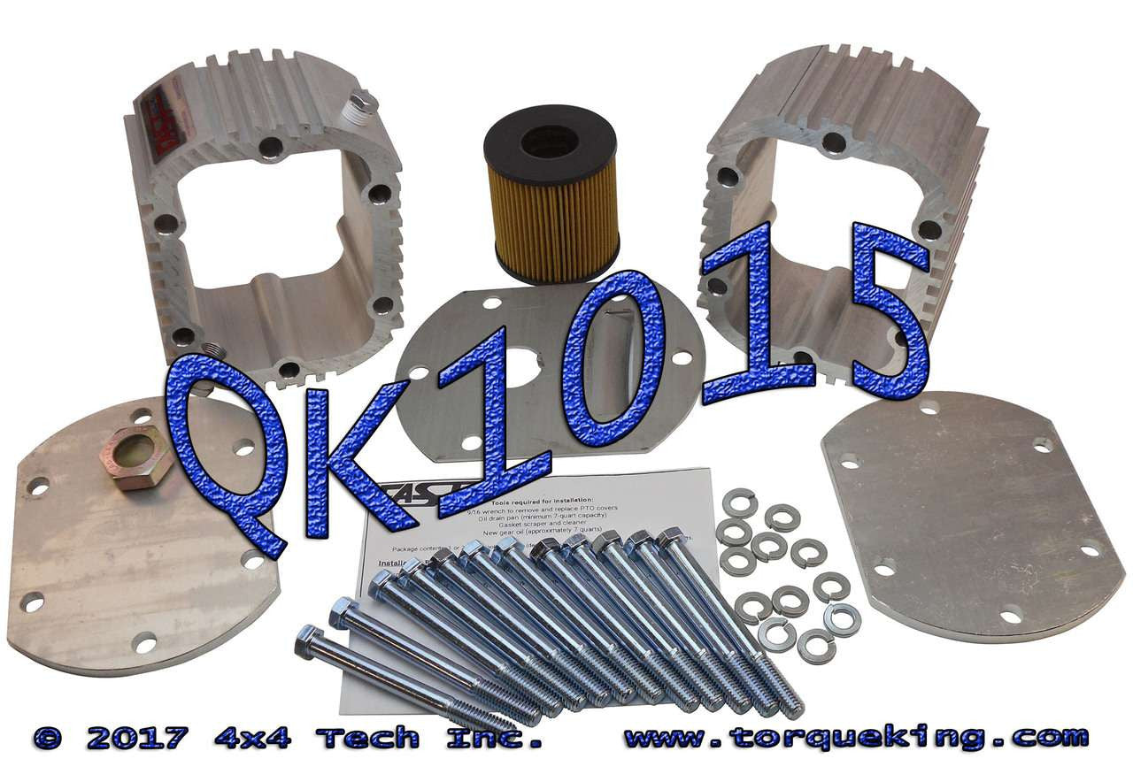 QK1015 Filter and Double Cooler Kit for Manual Transmissions Torque King 4x4