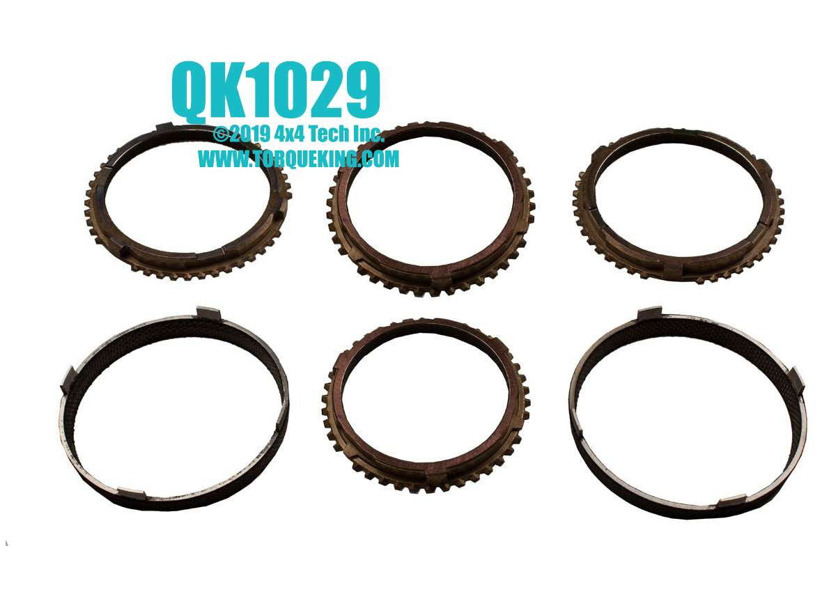 QK1029 NV4500 6 Piece Synchronizer Friction Ring Set Torque King 4x4