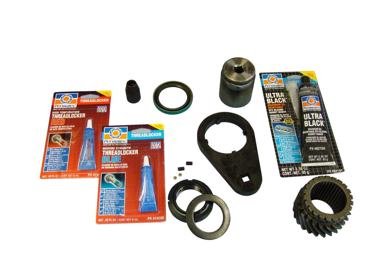 QK1054 Replacement Fifth Gear and Nut Kit with Tools Torque King 4x4