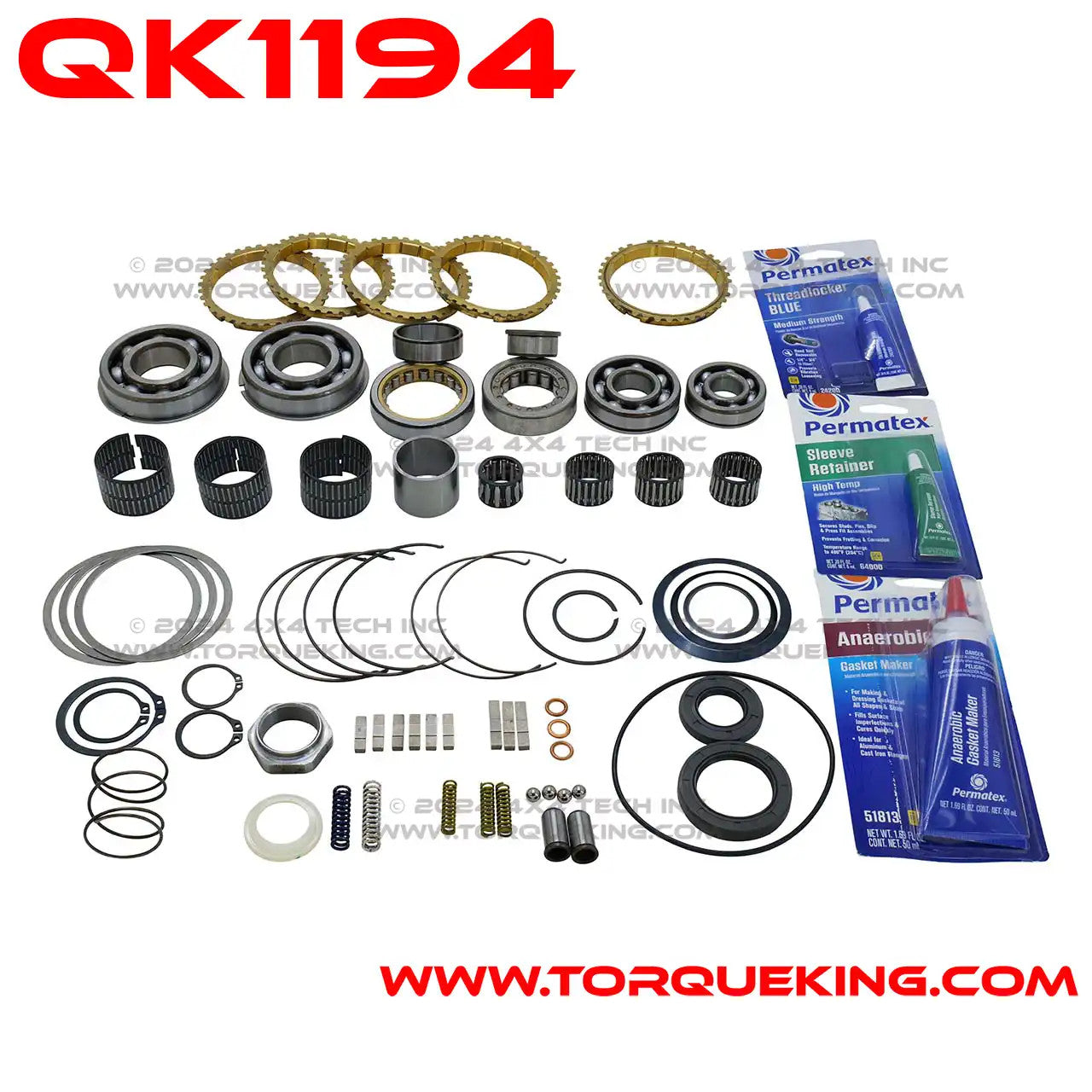QK1194 Roxor Transmission Master Overhaul Kit Torque King 4x4