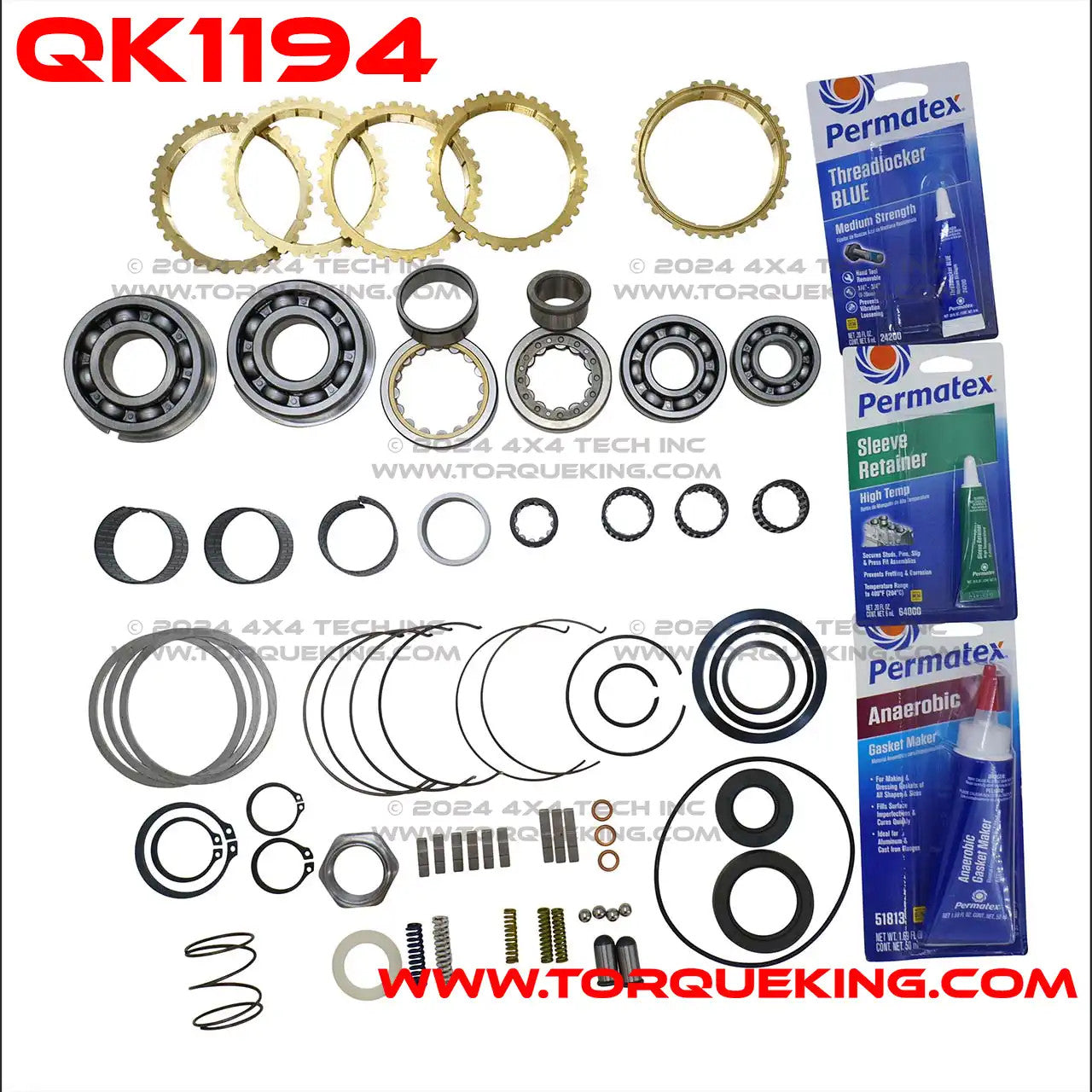 QK1194 Roxor Transmission Master Overhaul Kit Torque King 4x4