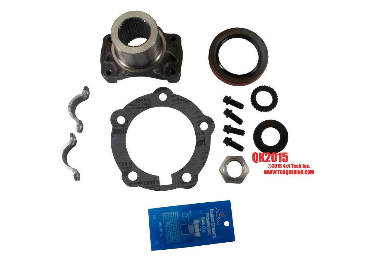 QK2015 New Process NP205 1350 Series Rear Output Yoke Kit Torque King 4x4