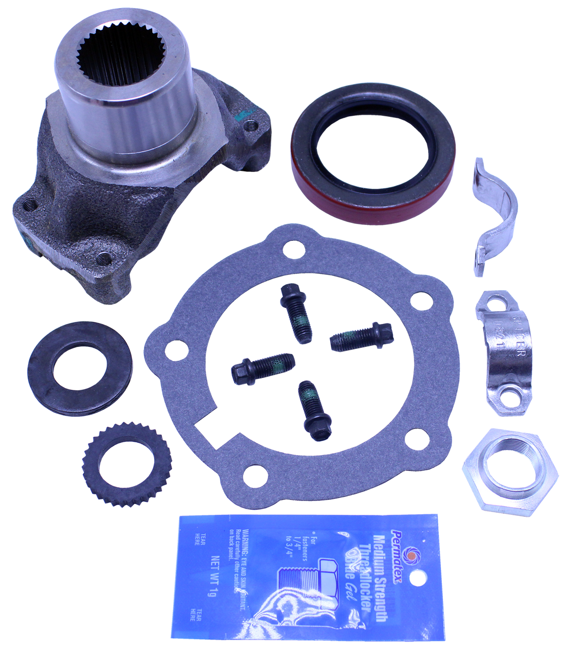 QK2016 32 Spline 1410 Series Rear Output Yoke Kit for NP205 Torque King 4x4
