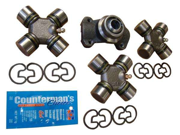 QK3008 1310 Series Greaseable CV Rebuild Kit with Centering Yoke Torque King 4x4