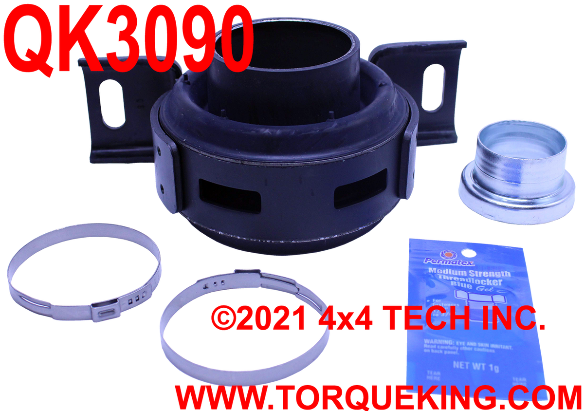 QK3090 Round Center Bearing Kit for 2007-2012 Ram 2500/3500 4x4s Torque King 4x4