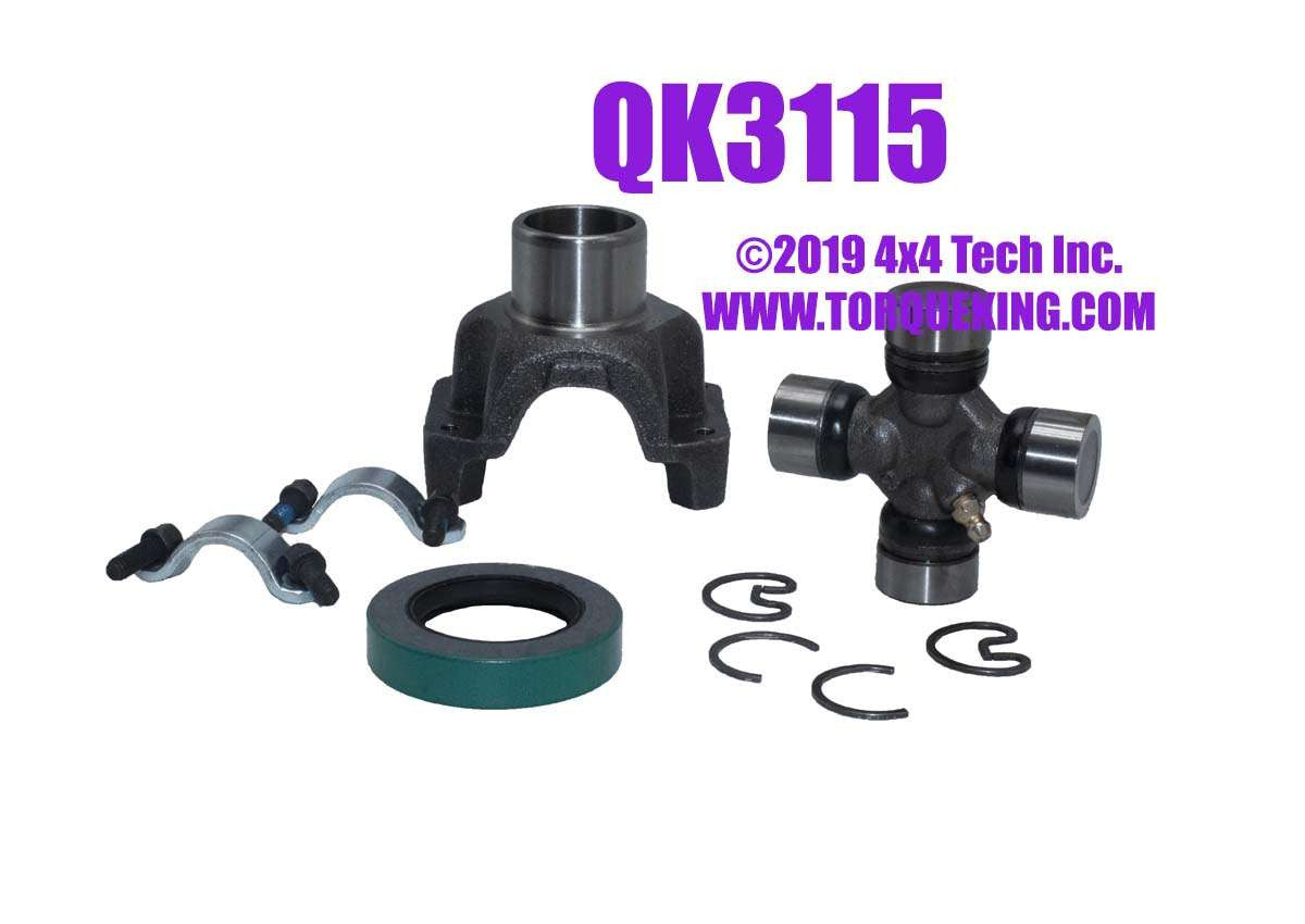 QK3115 Rear Yoke Kit for NP435 & NP445 4 Speed Manual Transmissions Torque King 4x4
