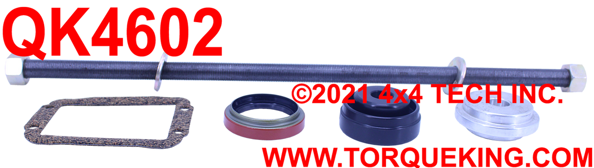 QK4602 Inner Axle Shaft Seal Kit (Right Side Only) for 1984-1987.5 Jeep Torque King 4x4