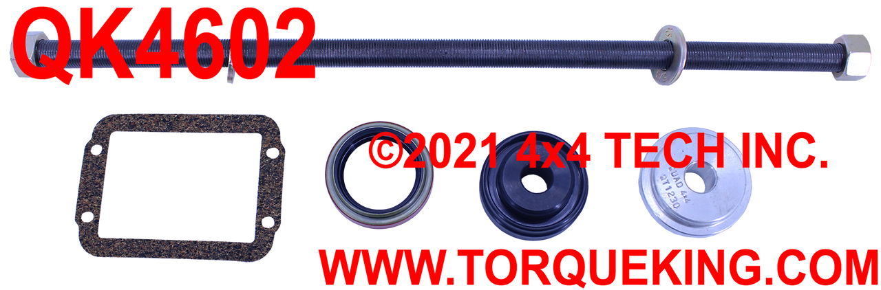 QK4602 Inner Axle Shaft Seal Kit (Right Side Only) for 1984-1987.5 Jeep Torque King 4x4