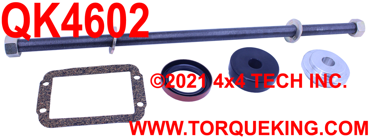 QK4602 Inner Axle Shaft Seal Kit (Right Side Only) for 1984-1987.5 Jeep Torque King 4x4
