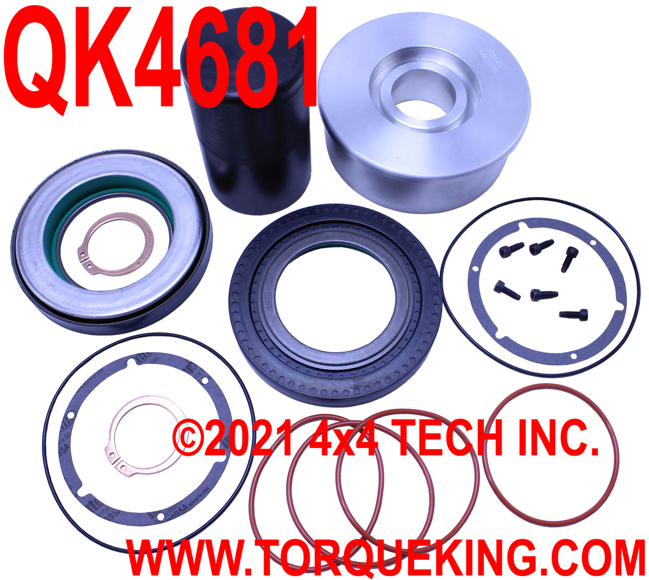 QK4681 Axle, Knuckle, and Hub Seal and Tool Kit for Ford F450, F550 Torque King 4x4