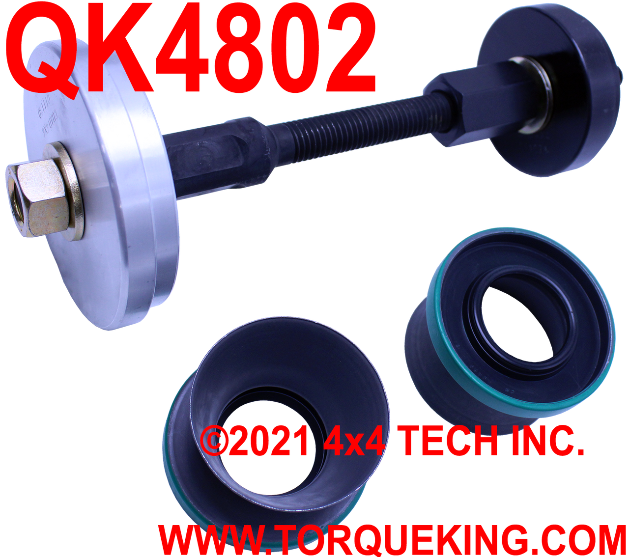 QK4802 Inner Axle Oil Seal and Tool Kit 2002 Ram without CAD Torque King 4x4