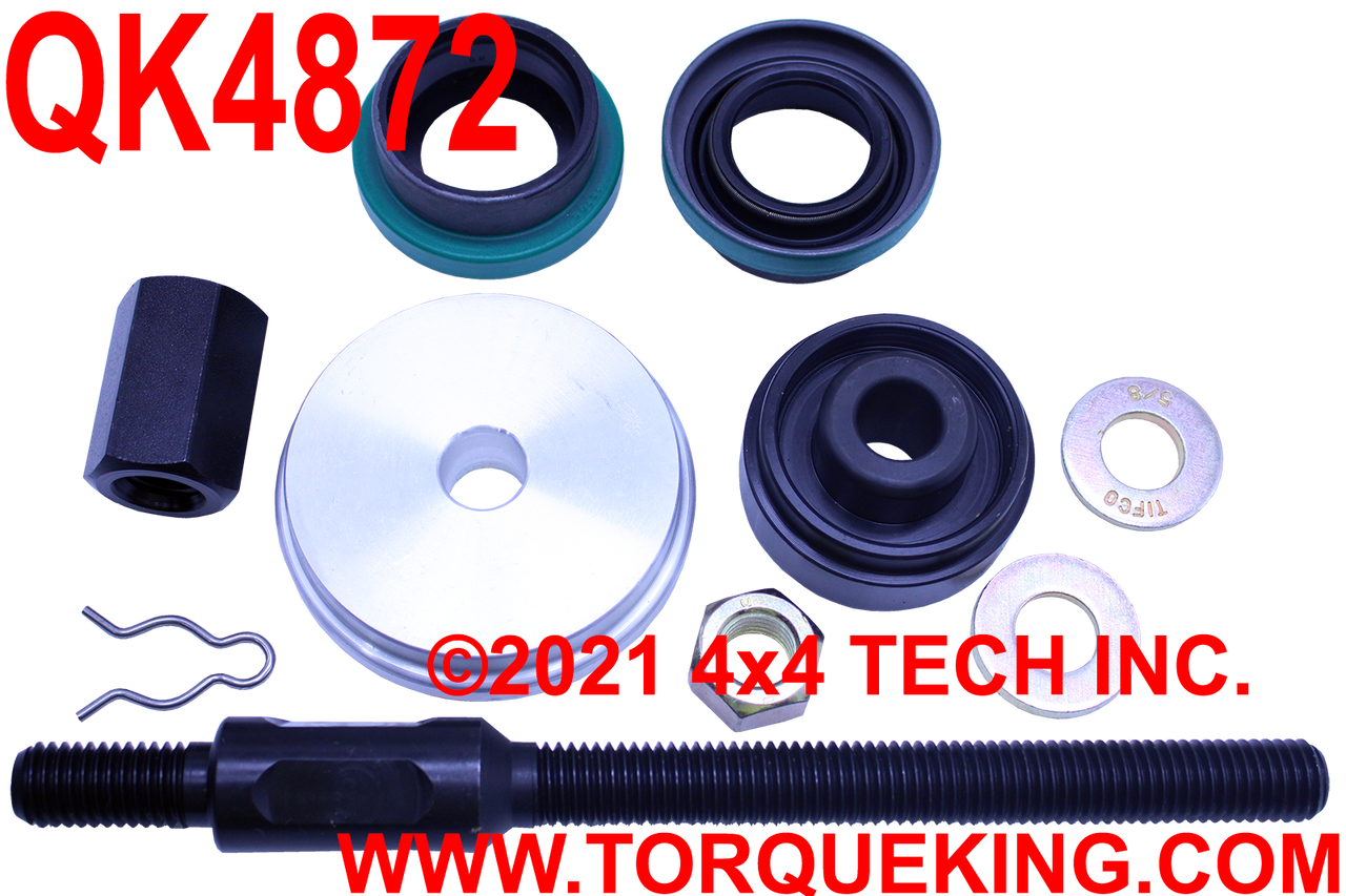 QK4872 Dana 44 Axle Seal Kit with Adjustable Depth Axle Seal Tool Set Torque King 4x4