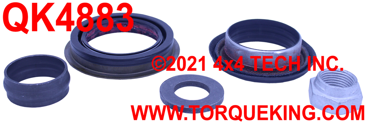 QK4883 AAM 925 or AAM 9-1/4 Front Axle Pinion Seal Kit Dodge or Ram Torque King 4x4