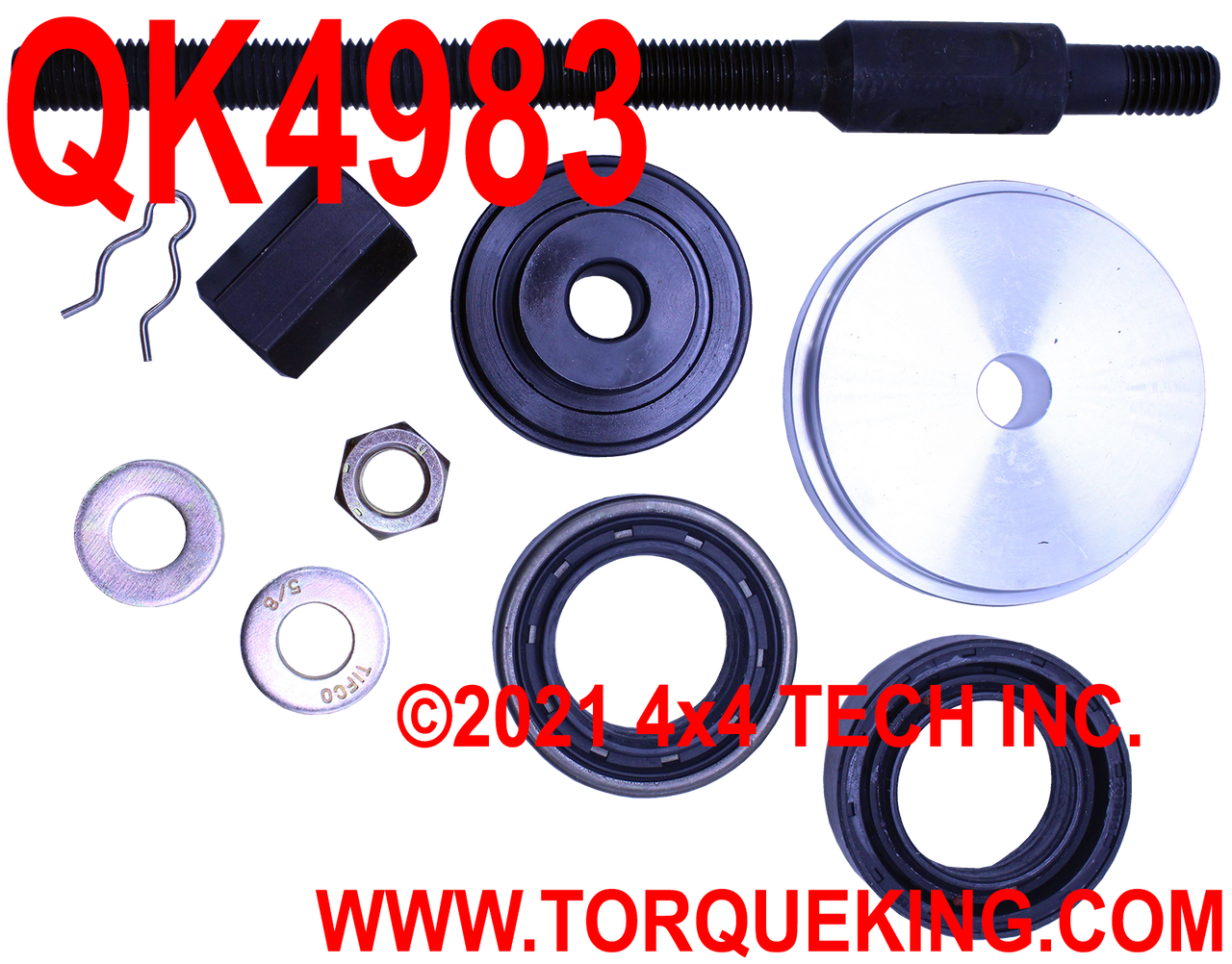QK4983 Universal Dana 60 Front Inner Axle Seal and Tool Kit Torque King 4x4