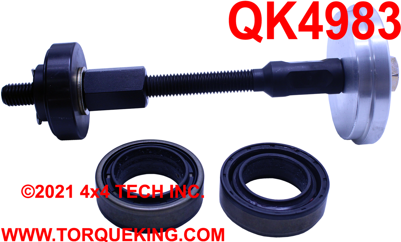 QK4983 Universal Dana 60 Front Inner Axle Seal and Tool Kit Torque King 4x4