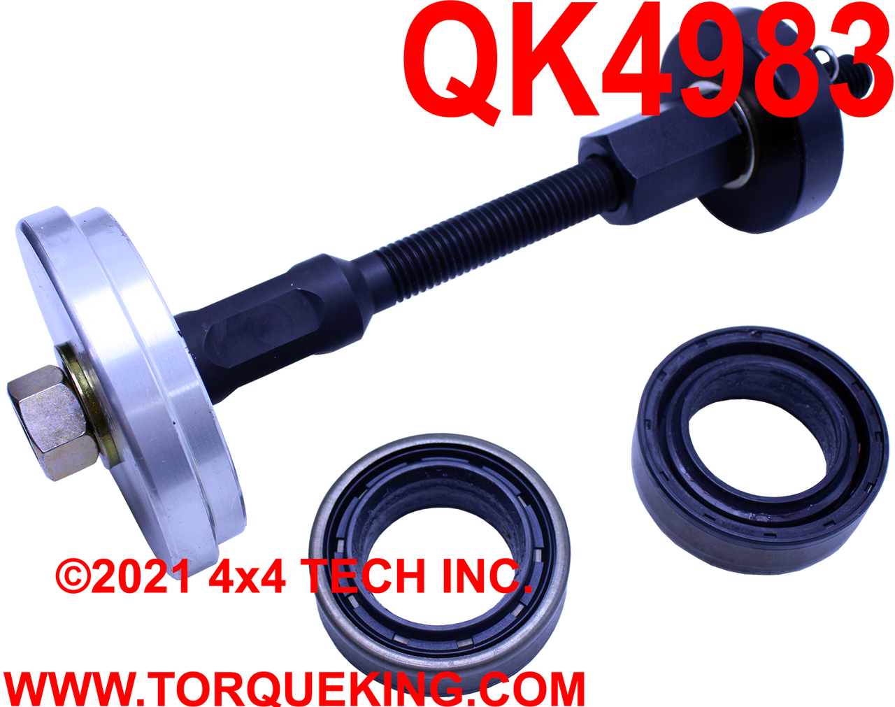QK4983 Universal Dana 60 Front Inner Axle Seal and Tool Kit Torque King 4x4