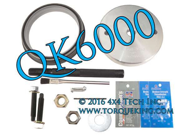 QK6000 Cummins Rear Crankshaft Seal and Tool Kit for 1989-2007 5.9L & 2007-2018 6.7L Ram Torque King 4x4