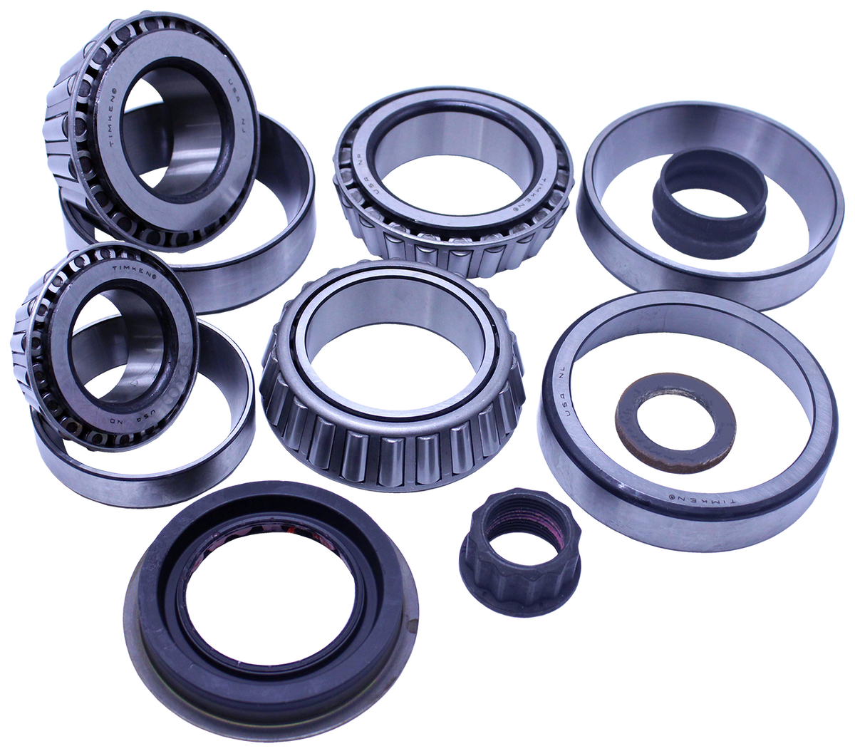 QK8017 2011.5 & down AAM 1150 Rear Axle Differential Bearing & Seal Kit Torque King 4x4
