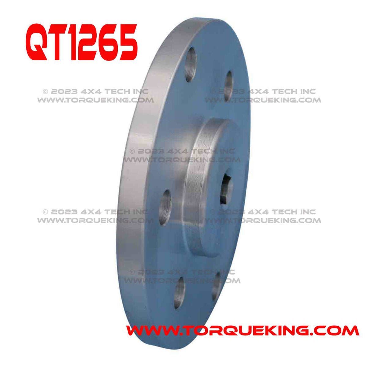 QT1265 1/2" Drive Triple Bolt Pattern Hub Rotating Torque Plate for Ford Torque King 4x4