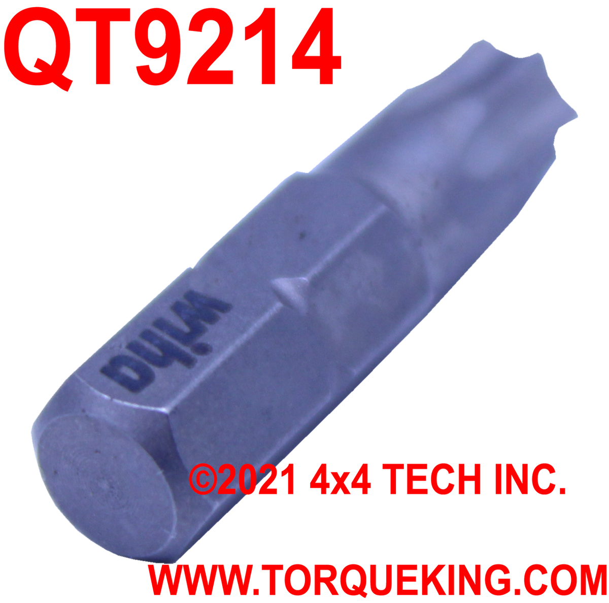 QT9214 T30 Torx Bit Torque King 4x4