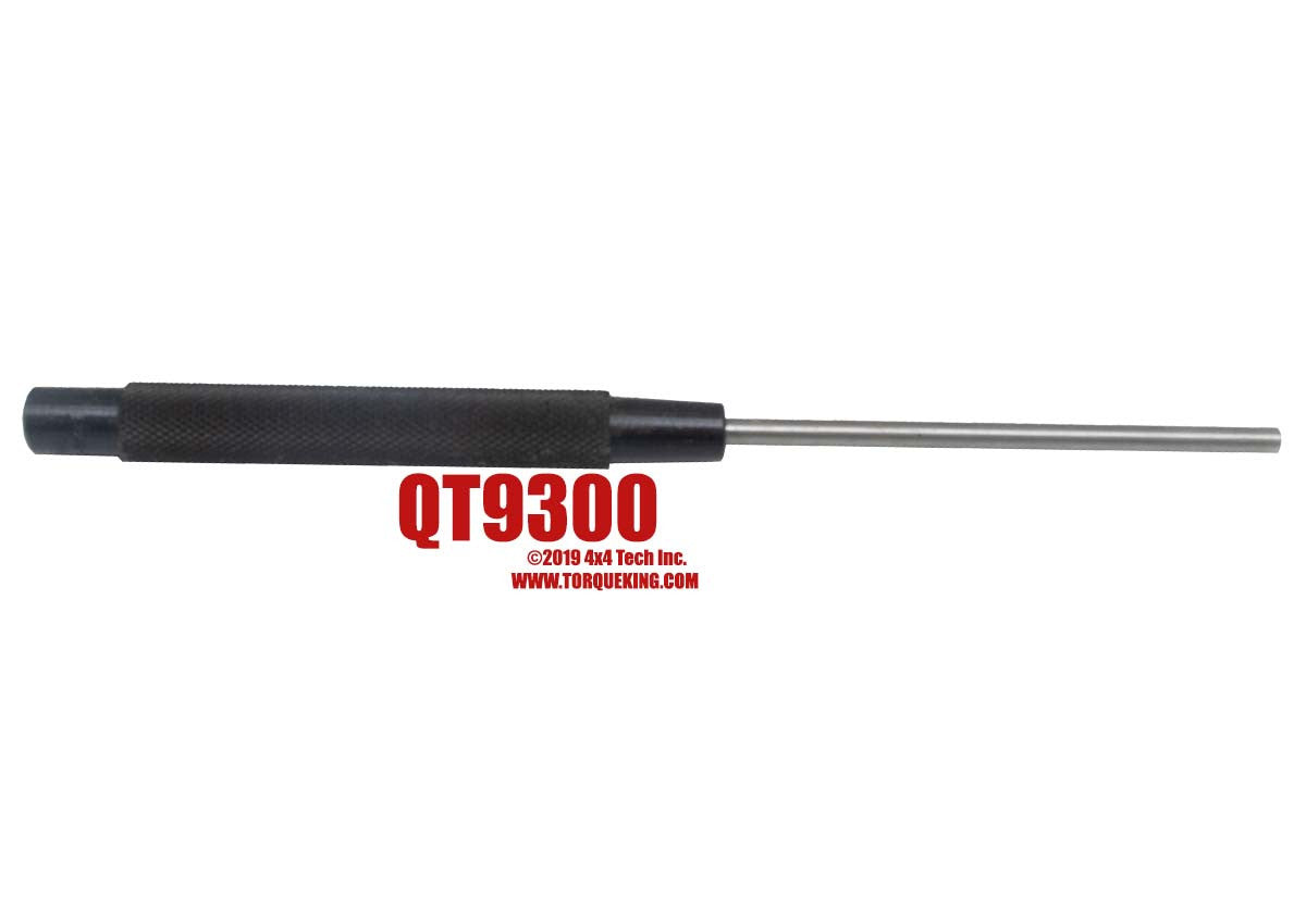 QT9300 3/16" x 8" Long Reach Straight Shank Pin Punch Torque King 4x4