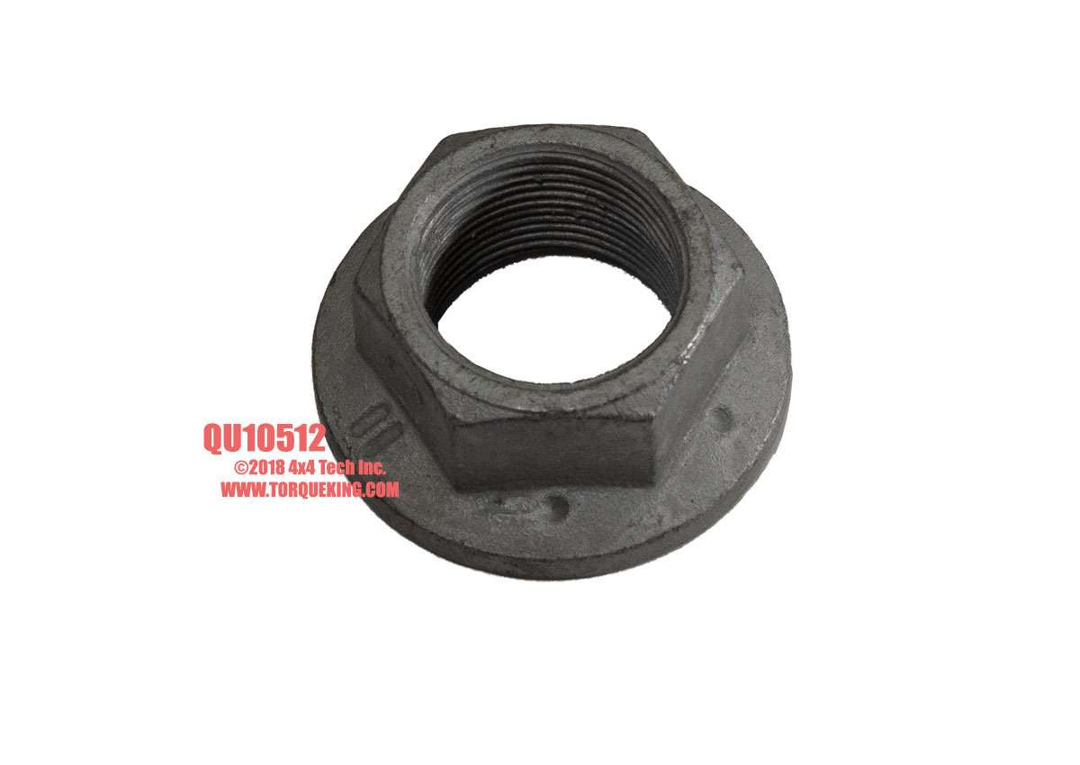 QU10512 Front Output Flange Lock Nut for NPG and NVG Transfer Cases Torque King 4x4