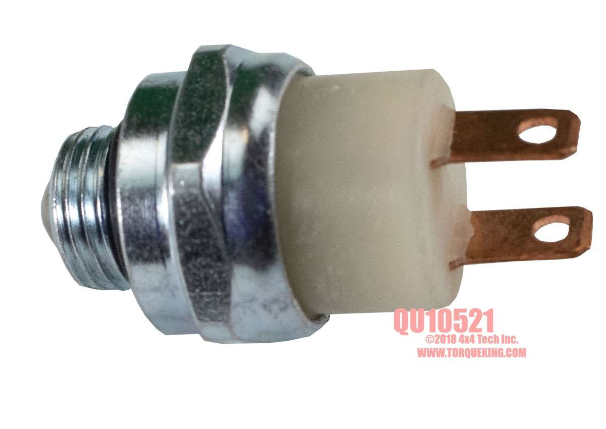 QU10521 Reverse Light Switch with 2 Spade Terminals 1993 & Older Dodge Torque King 4x4