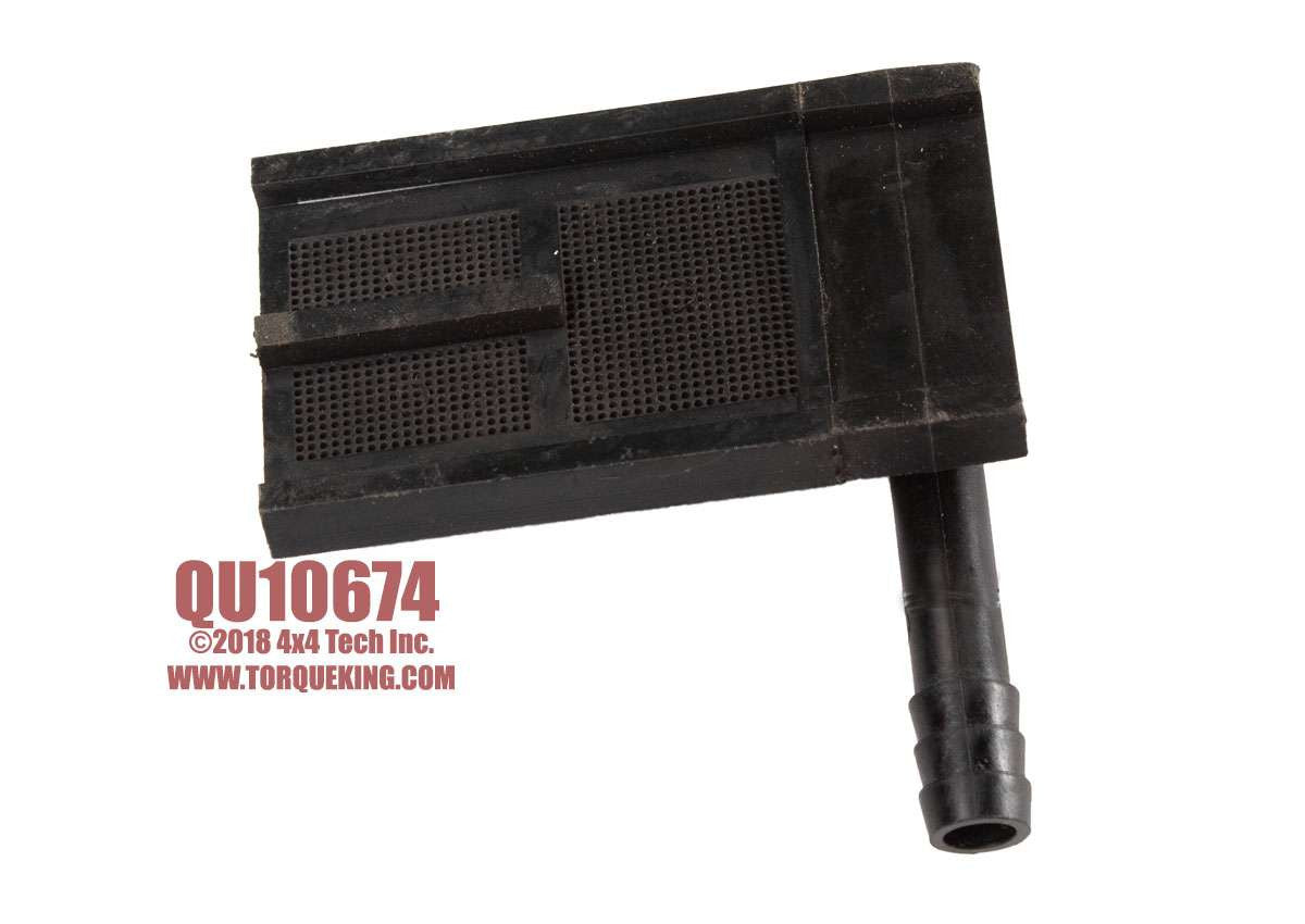 QU10674 Oil Pump Inlet Screen for Left Drop NPG, NVG Transfer Cases Torque King 4x4