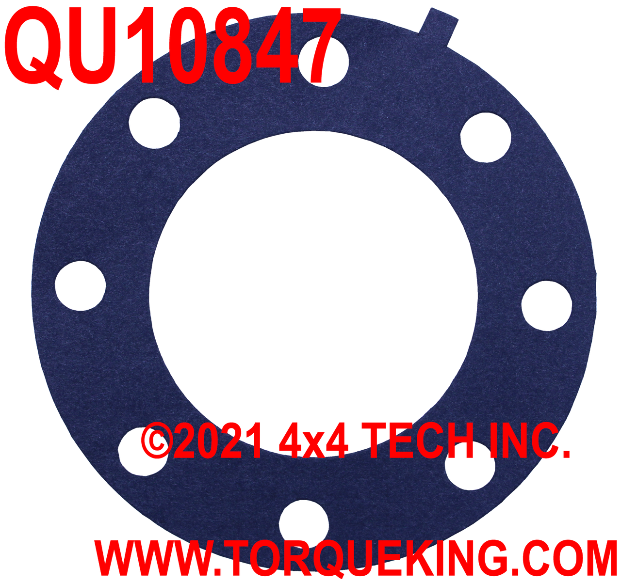 QU10847 Rear Axle Shaft Flange Gasket 2003-2018 Dodge and Ram Torque King 4x4