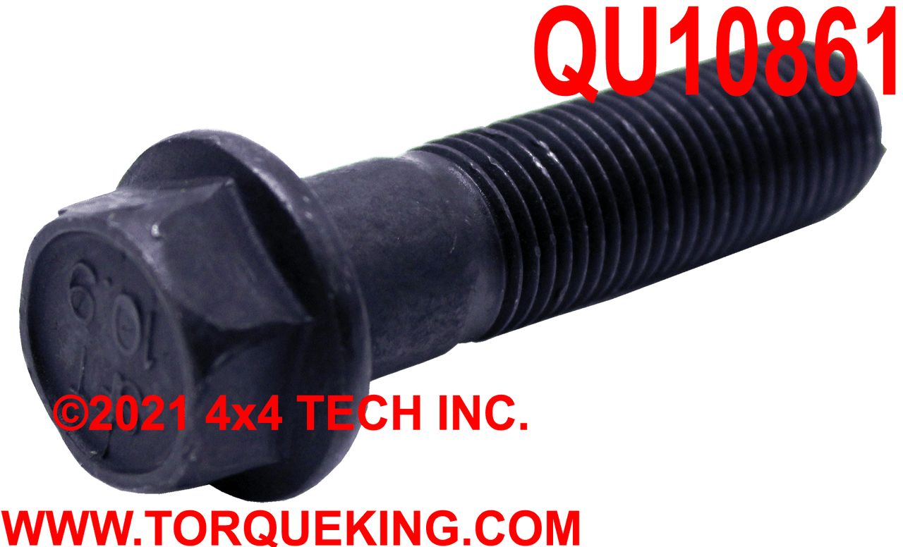 QU10861 6 Point Metric Bolt, Ram 4x4 Wheel Hub To Steering Knuckle Torque King 4x4