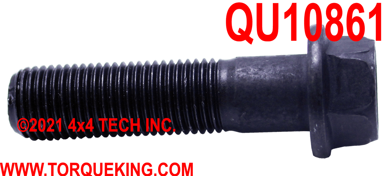 QU10861 6 Point Metric Bolt, Ram 4x4 Wheel Hub To Steering Knuckle Torque King 4x4
