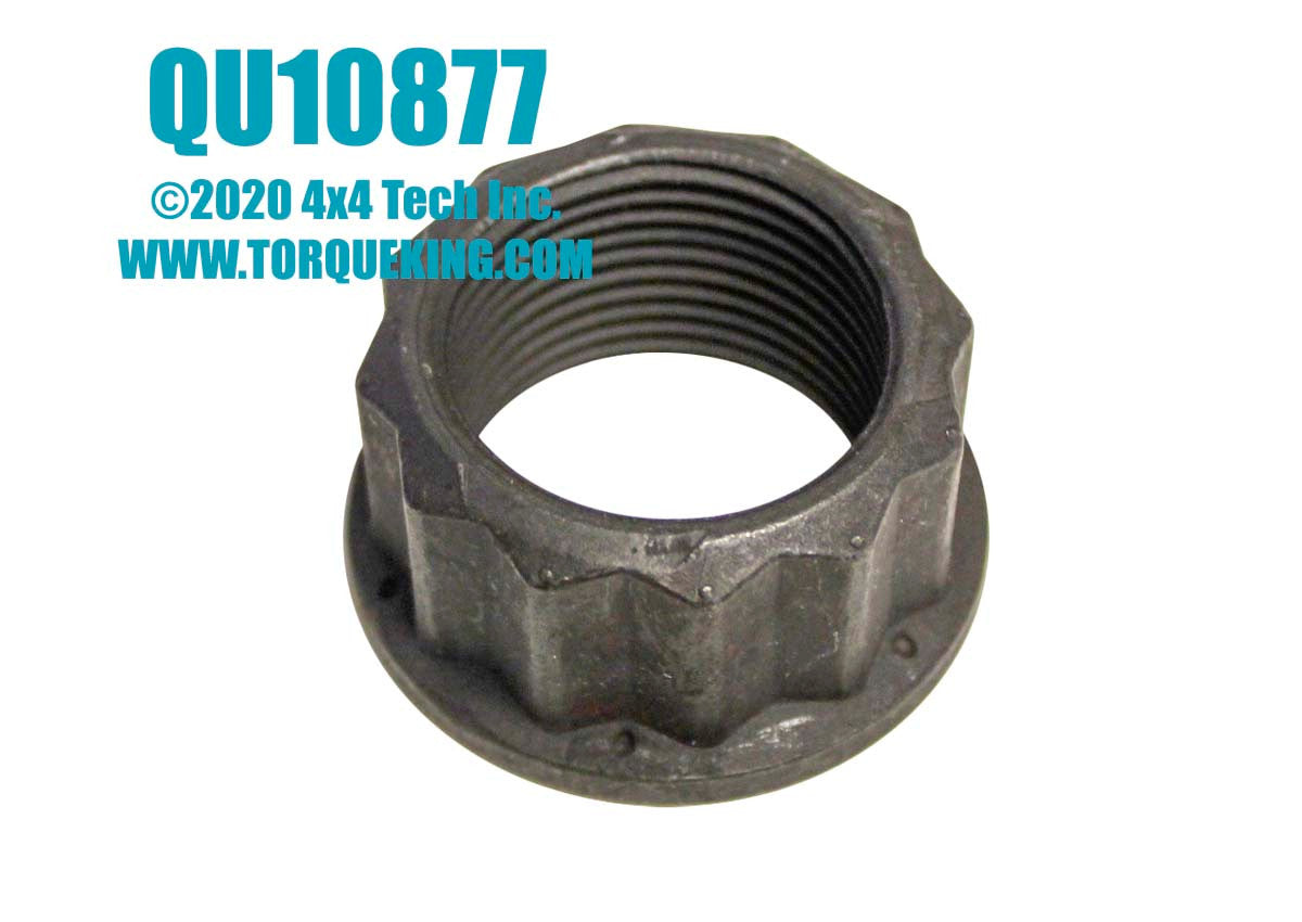 QU10877 12 Point Pinion Nut for 2003-2018 Ram 2500, Ram 3500 Torque King 4x4