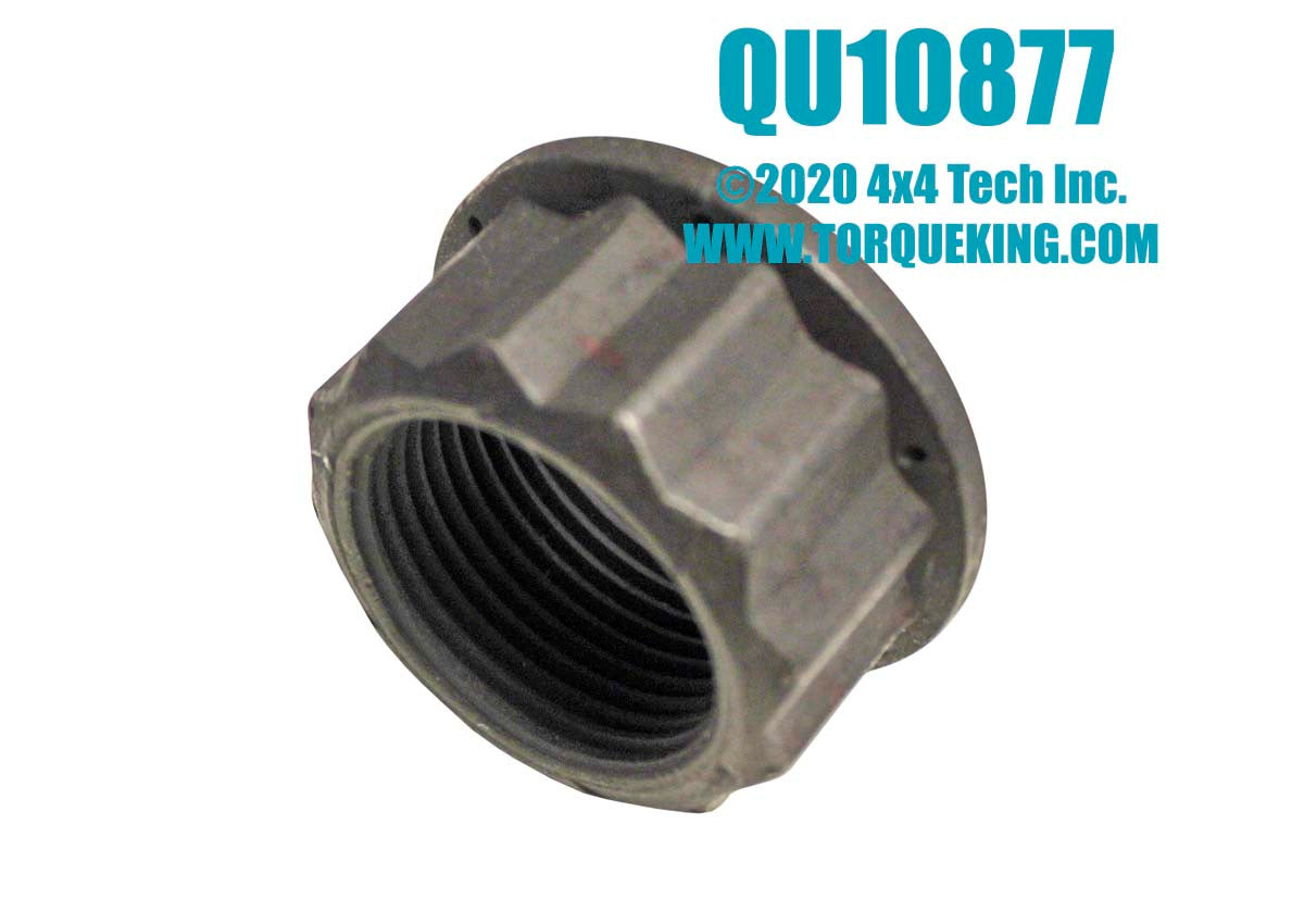 QU10877 12 Point Pinion Nut for 2003-2018 Ram 2500, Ram 3500 Torque King 4x4