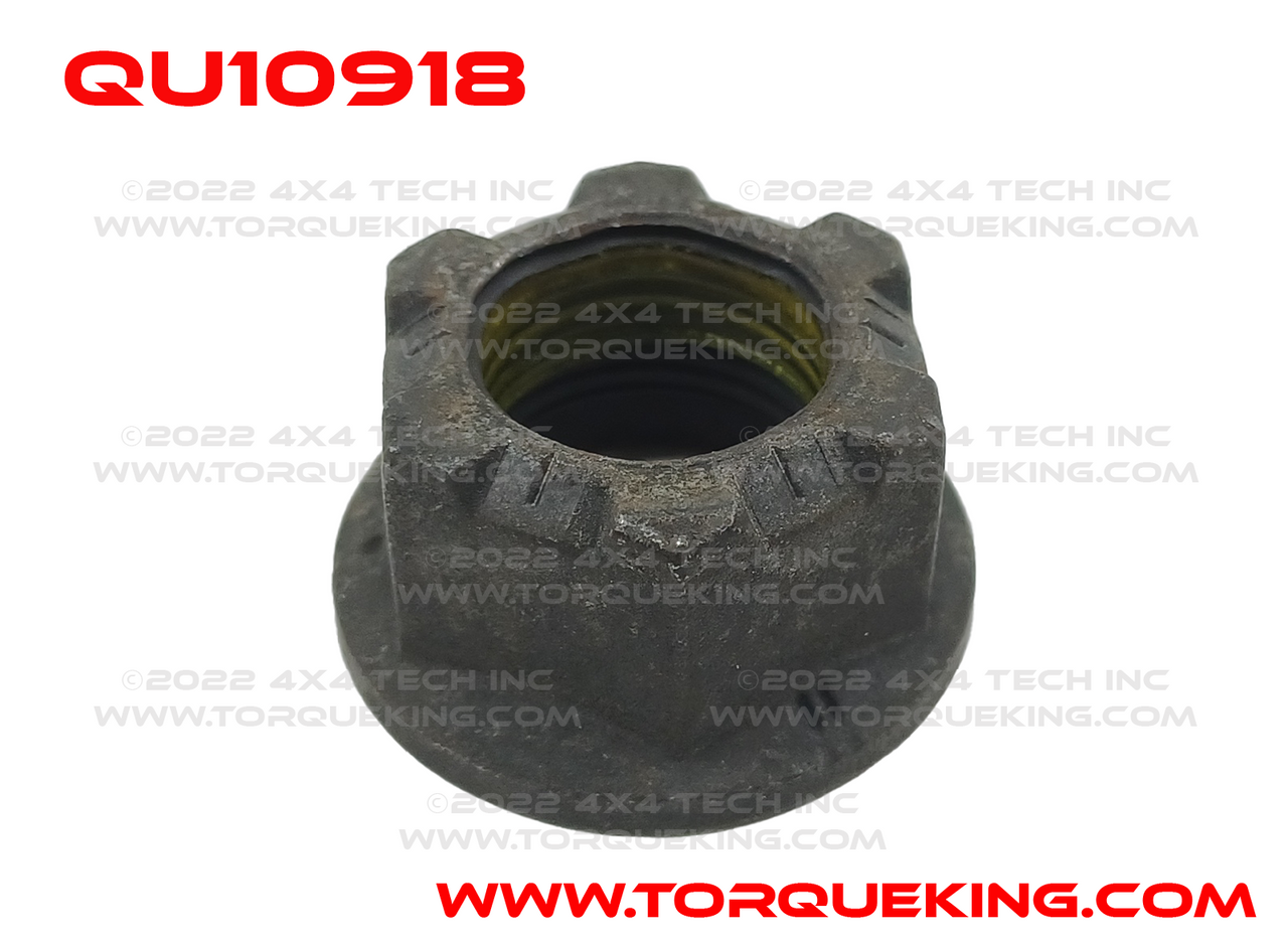 QU10918 Flanged Pinion Lock Nut for Dodge Dana 70 Rear Axles Torque King 4x4