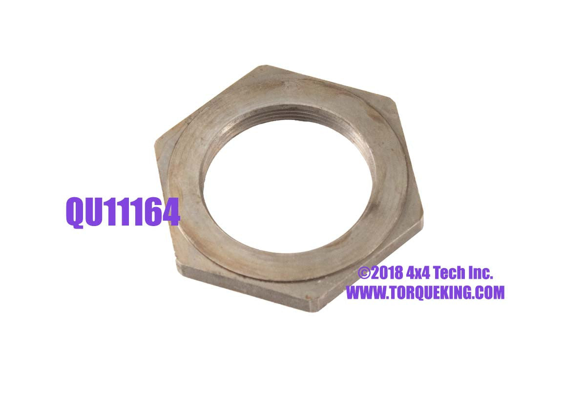 QU11164 1-3/4 Thread Spindle Hex Nut for Dodge, IHC, Jeep Dana 44 Torque King 4x4