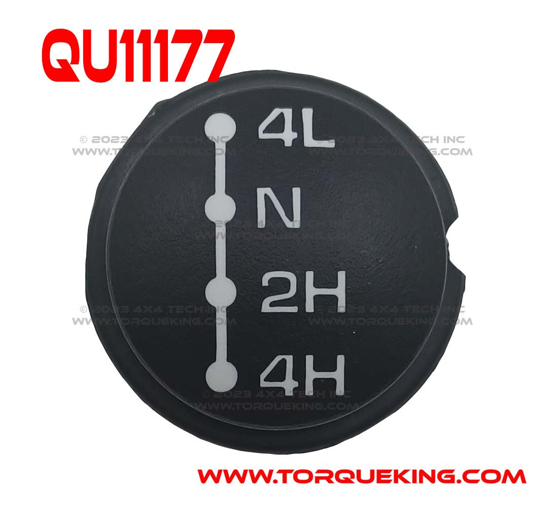 QU11177 Gear Shift Knob Insert for Dodge NV271 Transfer Case Torque King 4x4