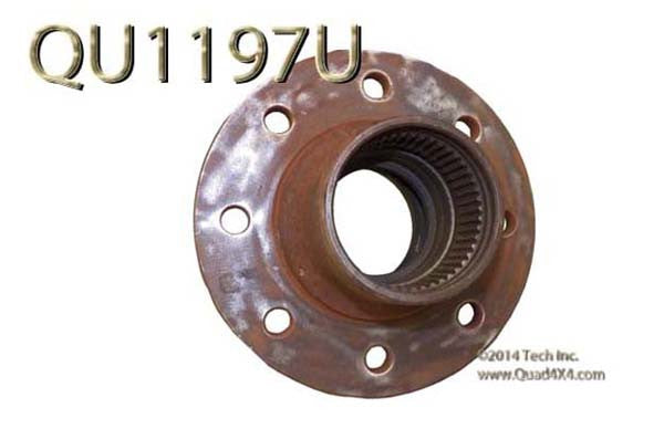 QU11197U Used 1985-1993 8 Bolt Front Wheel Hub for Dodge 3/4 Ton Torque King 4x4
