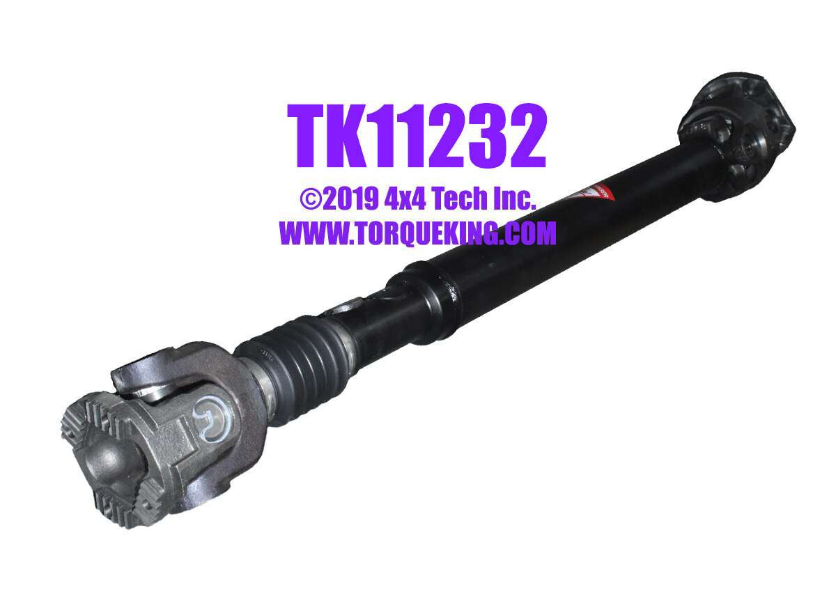 QU11232 Premium Front CV Driveshaft 2007-2013.5 Ram with G56 6 Spd Torque King 4x4