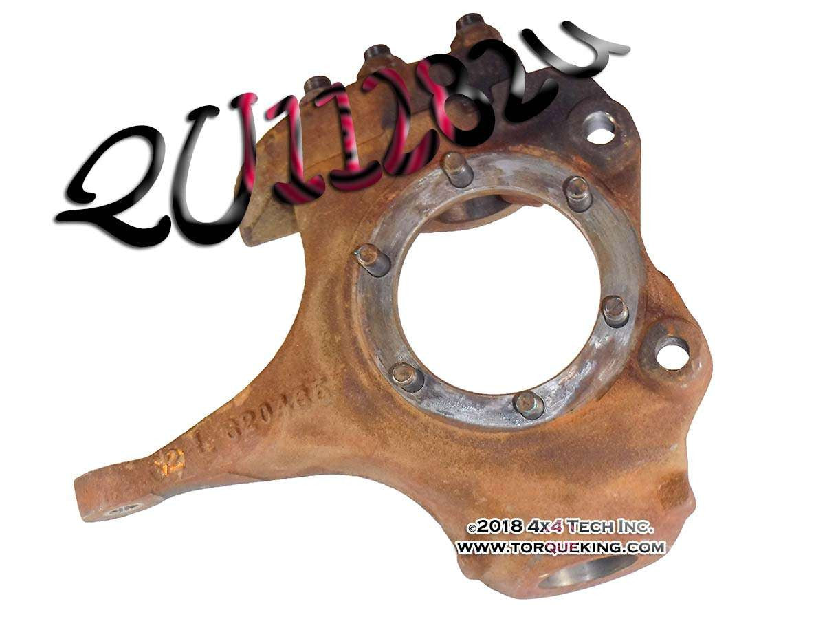 QU11282U Left Steering Knuckle for 1981-1990 Dodge W150 & Ramcharger Torque King 4x4