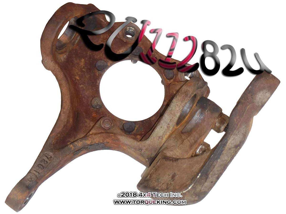 QU11282U Left Steering Knuckle for 1981-1990 Dodge W150 & Ramcharger Torque King 4x4