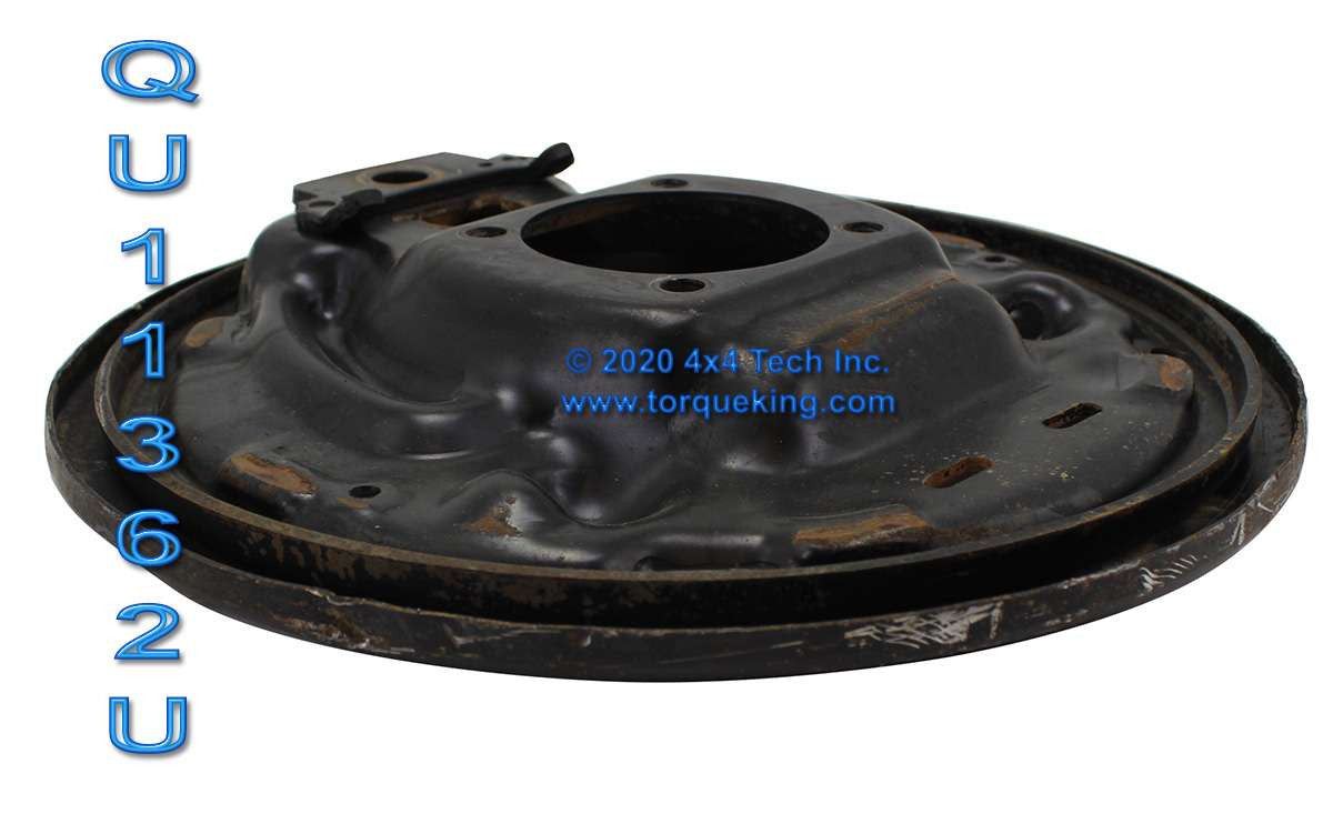 QU11362U Used Left or Right Rear Brake Plate for 1994-1999 Ram 3500 Torque King 4x4
