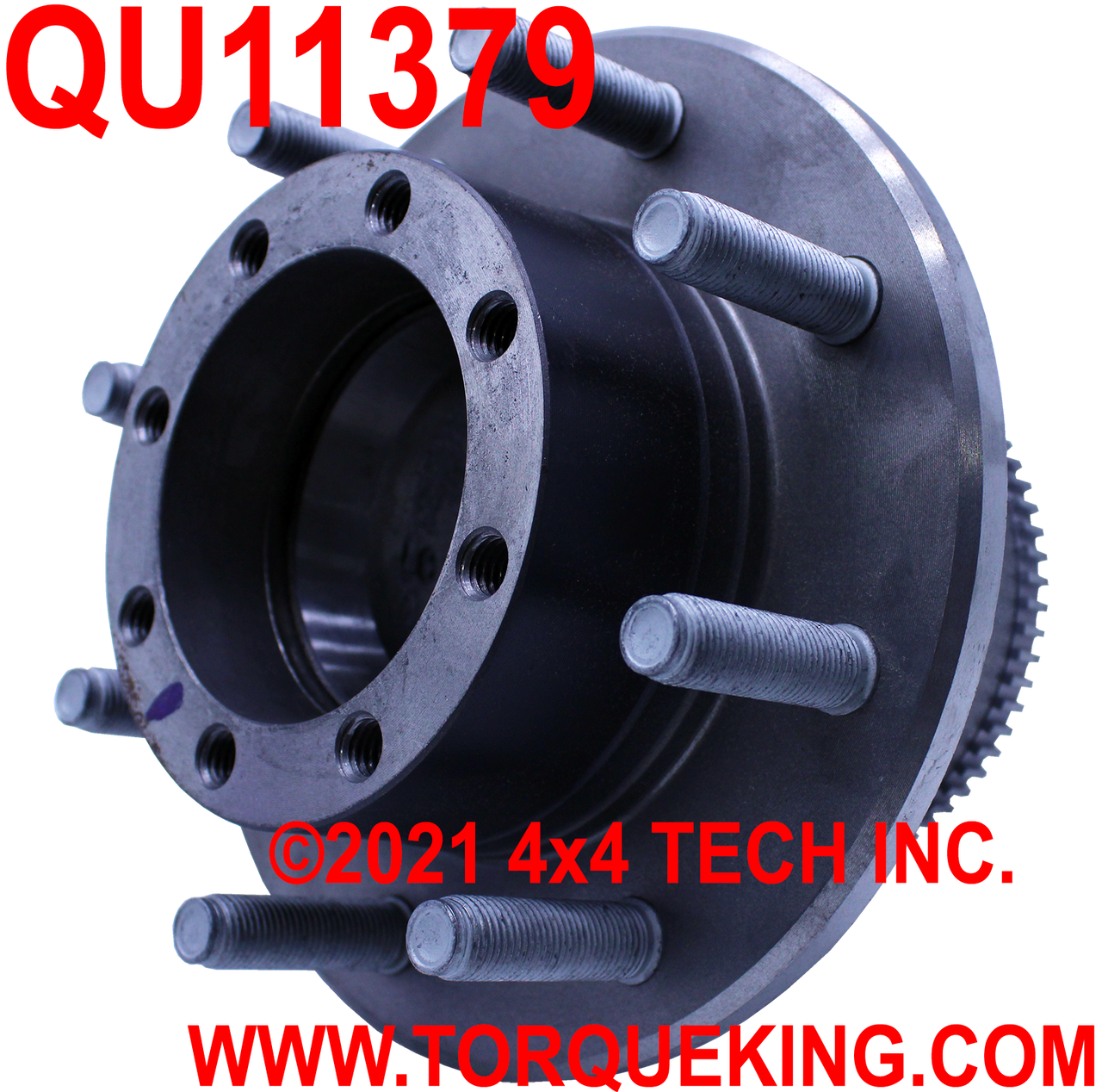 QU11379 Rear Wheel Hub for 2012-2018 Ram 2500, Ram 3500 SRW Torque King 4x4