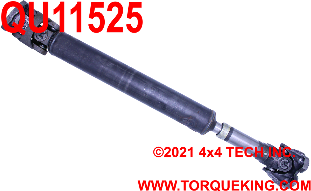 QU11525 New Complete Front CV Driveshaft for Ram 4500, 5500 with G56 Manual Trans Torque King 4x4